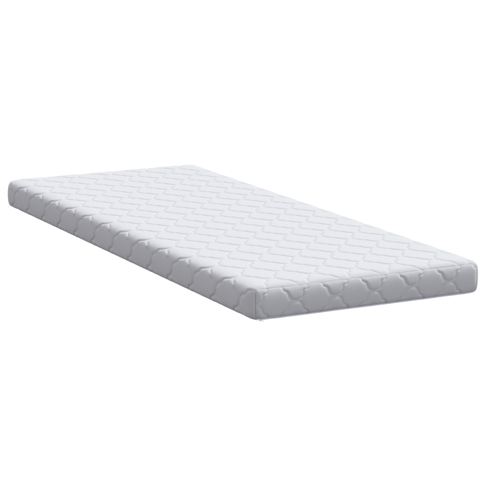 Produktbild för Madrass Vit 80 x 200 cm Jacquardtyg