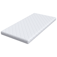Produktbild för Madrass Vit 100 x 200 cm Jacquardtyg