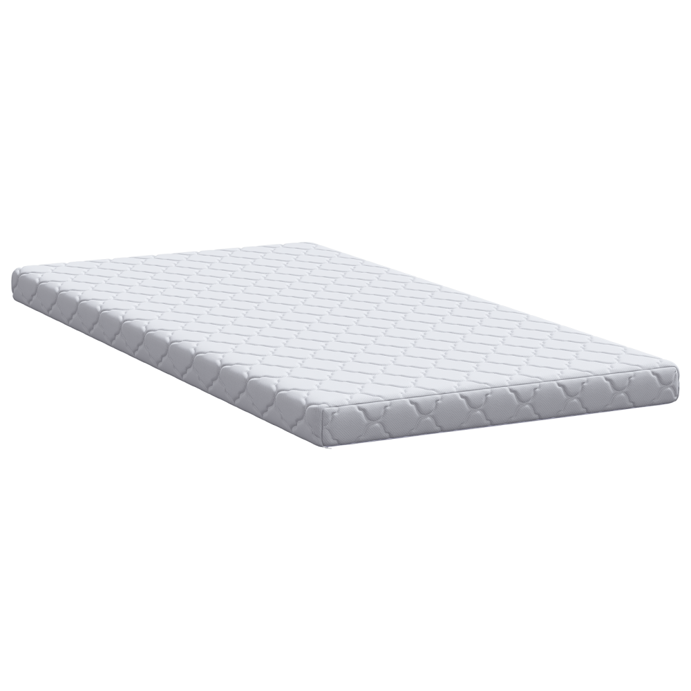 Produktbild för Madrass Vit 120 x 200 cm Jacquardtyg