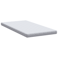 Produktbild för Madrass Vit 120 x 200 cm Jacquardtyg