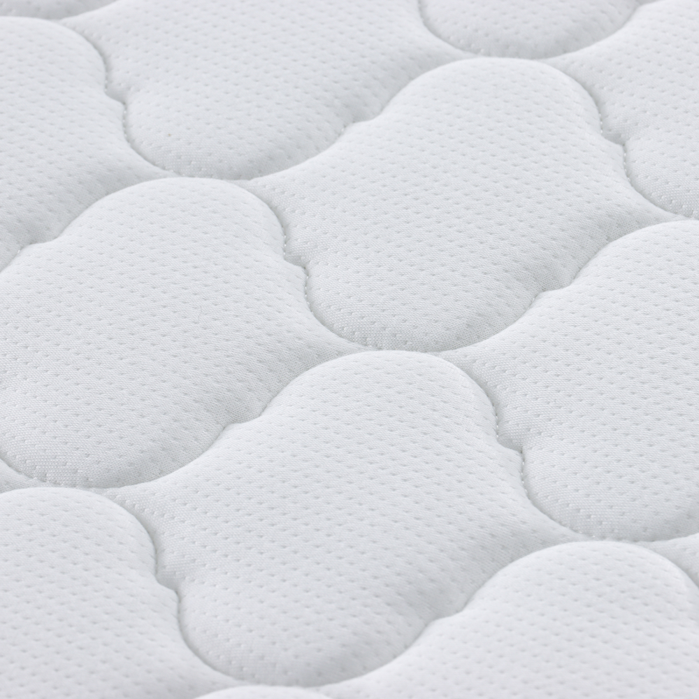 Produktbild för Madrass Vit 120 x 200 cm Jacquardtyg