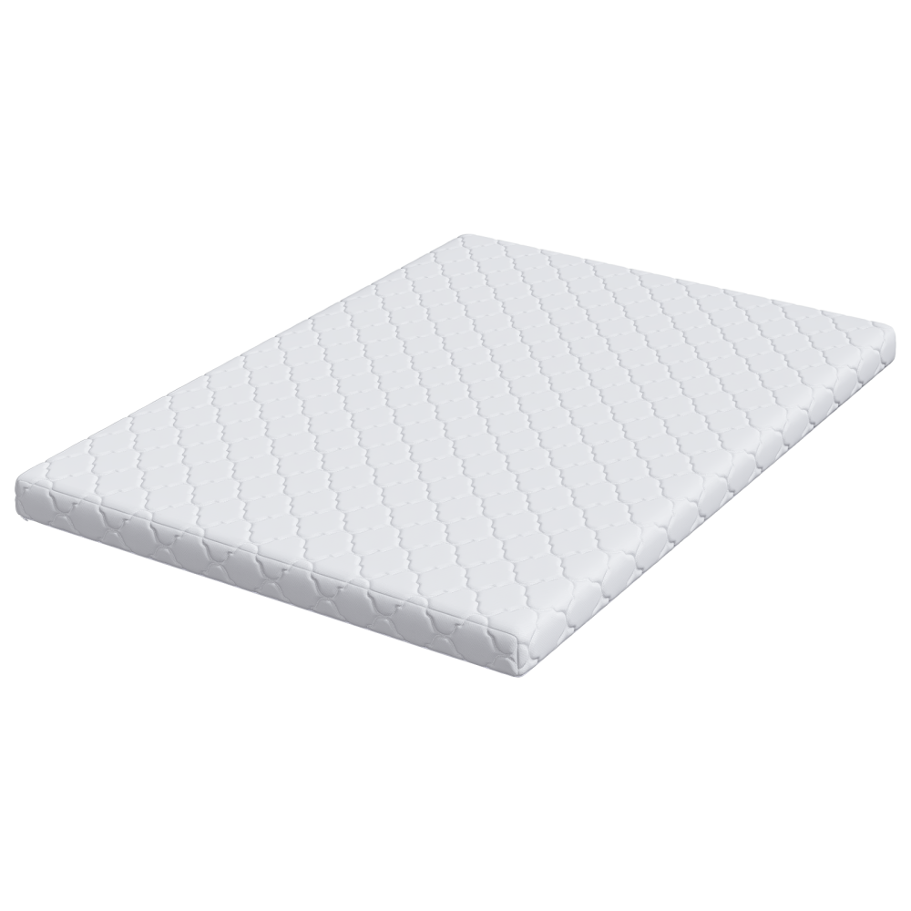 Produktbild för Madrass Vit 160 x 200 cm Jacquardtyg