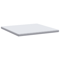 Produktbild för Madrass Vit 180 x 200 cm Jacquardtyg