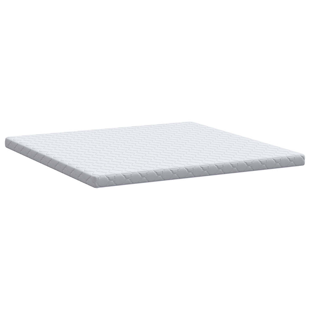 Produktbild för Madrass Vit 200 x 200 cm Jacquardtyg