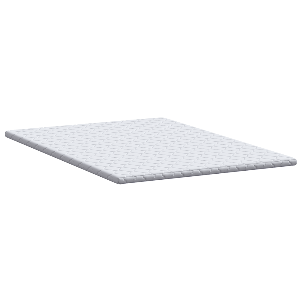 Produktbild för Kokostopper Vit 140 x 200 cm Jacquardtyg