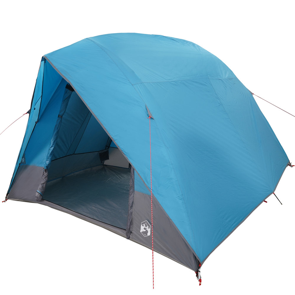 Produktbild för Campingtält med tak med lagring Blå 320 x 275 x 190 cm taffeta