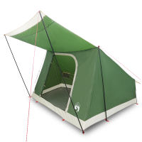 Produktbild för Campingtält med tak med lagring Grön 223 x 163 x 130 cm taffeta