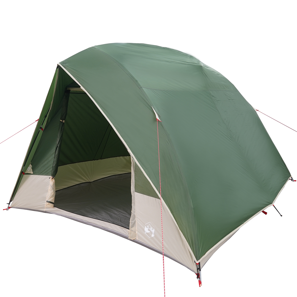 Produktbild för Campingtält med tak med lagring Grön 275 x 230 x 140 cm taffeta
