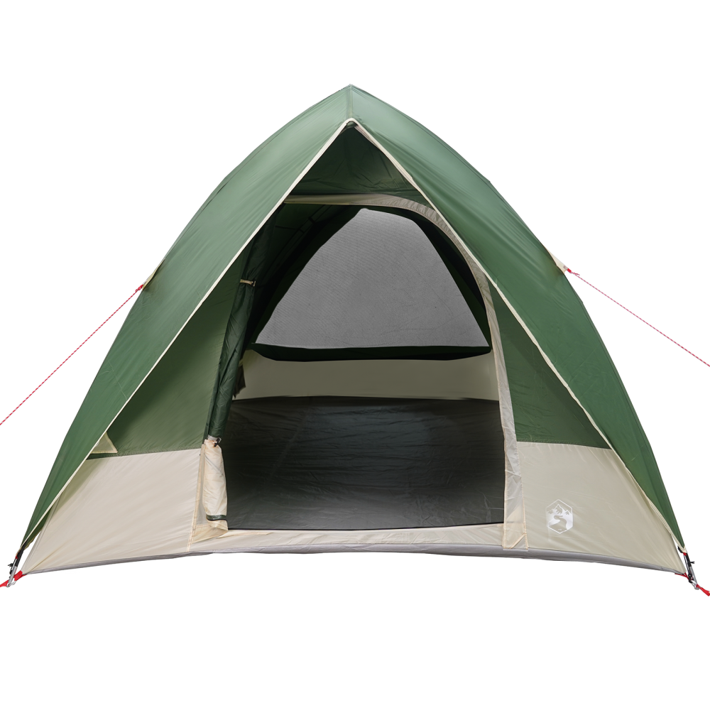 Produktbild för Campingtält med tak med lagring Grön 275 x 230 x 140 cm taffeta