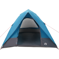 Produktbild för Campingtält med tak med lagring Blå 275 x 230 x 140 cm taffeta