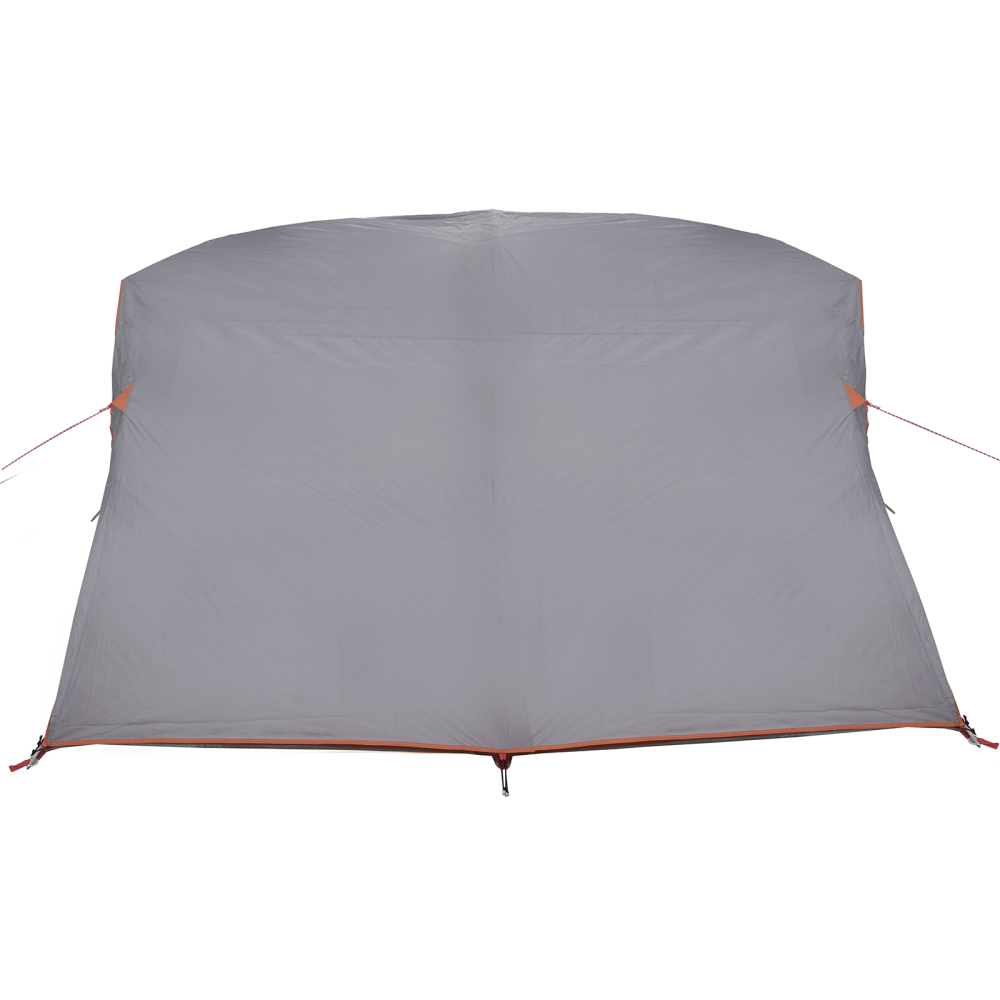 Produktbild för Campingtält med tak Grå och orange 275 x 230 x 140 cm taffeta