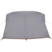 Produktbild för Campingtält med tak Grå och orange 275 x 230 x 140 cm taffeta