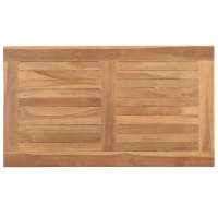 Produktbild för Kaffeebord med lagring Brun 70 x 40 x 45 cm Massivt teakträ