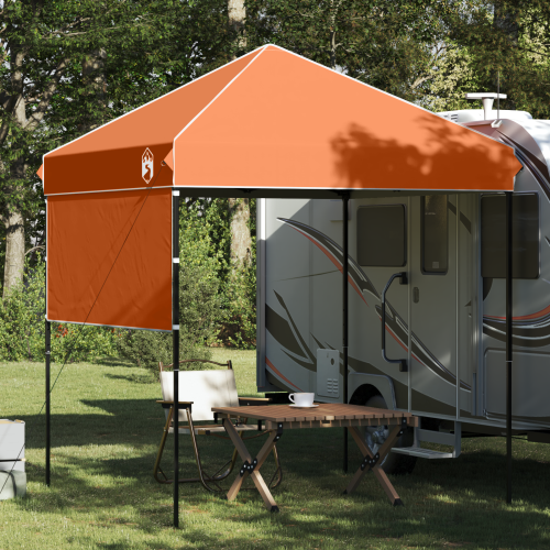 vidaXL Tak Tält Orange 194 x 194 x 251 cm tyg