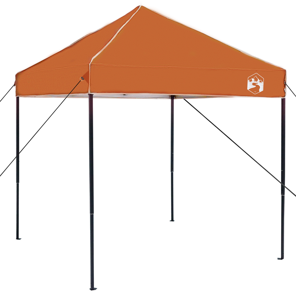 Produktbild för Tak Tält Orange 194 x 194 x 251 cm tyg