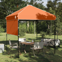 Produktbild för Tak Tält Orange 194 x 194 x 251 cm tyg