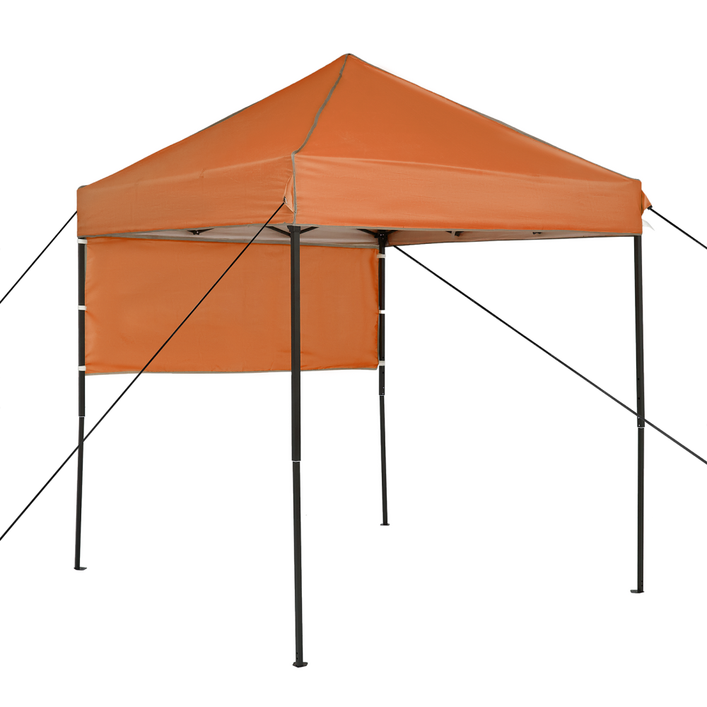 Produktbild för Tak Tält Orange 194 x 194 x 251 cm tyg