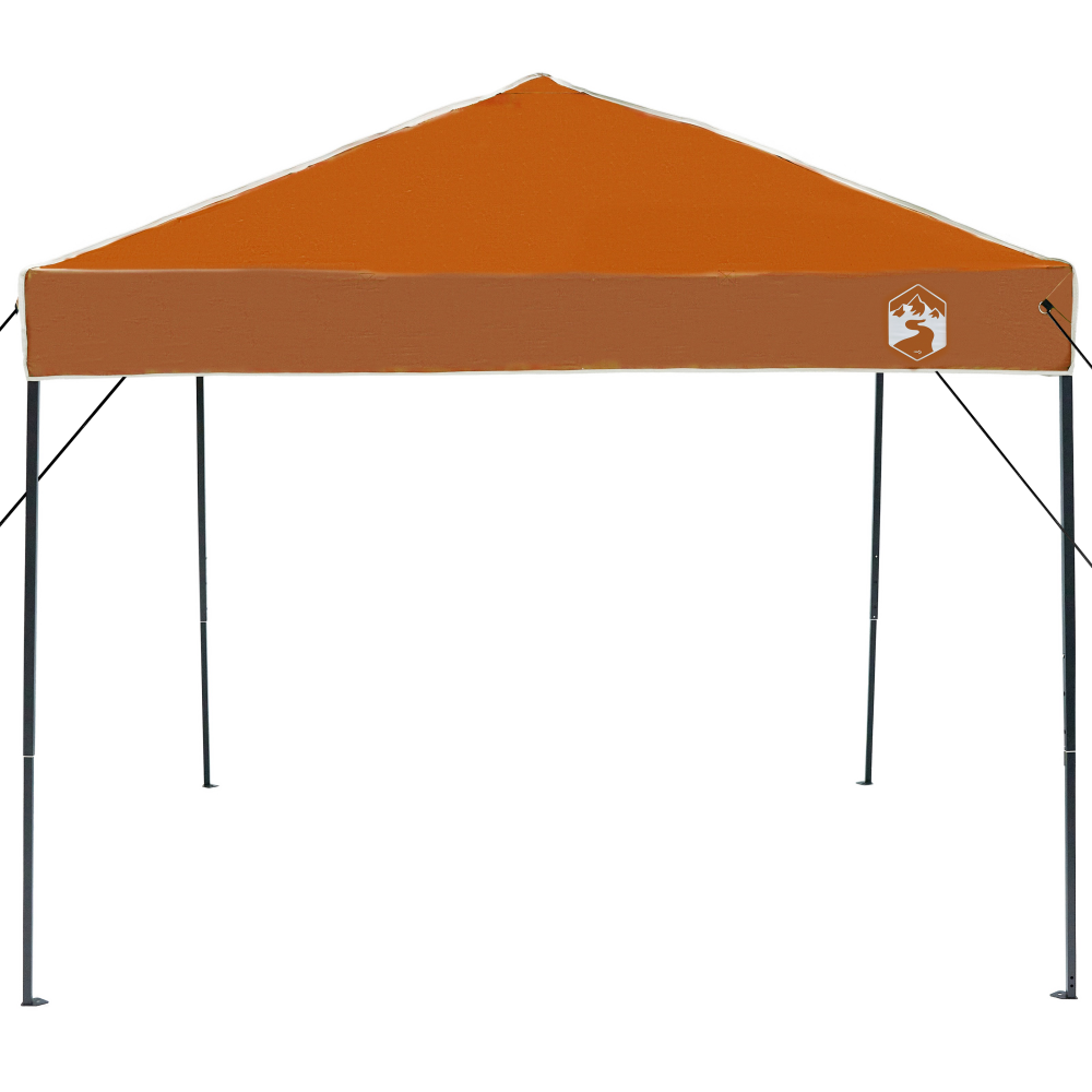 Produktbild för Tak Tält Orange 243 x 243 x 251 cm tyg