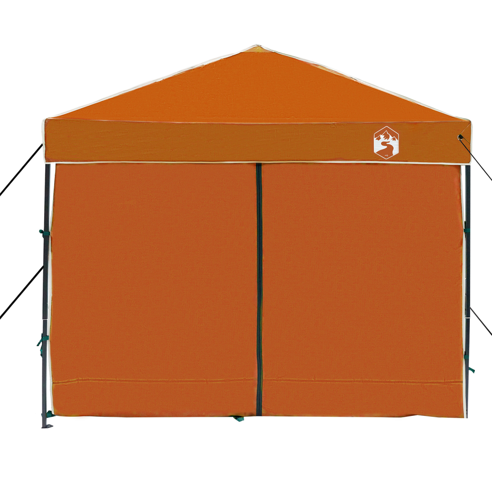 Produktbild för Tak Tält Orange 243 x 243 x 251 cm tyg