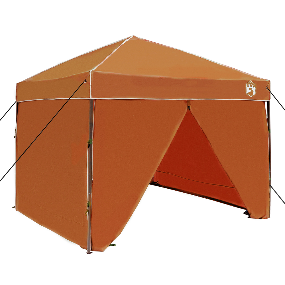 Produktbild för Tak Tält Orange 243 x 243 x 251 cm tyg