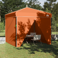 Produktbild för Tak Tält Orange 243 x 243 x 251 cm tyg