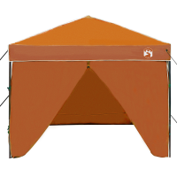 Produktbild för Tak Tält Orange 243 x 243 x 251 cm tyg