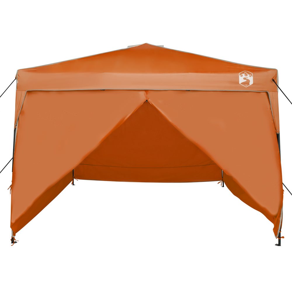 Produktbild för Tak Tält Orange 290 x 290 x 251 cm tyg