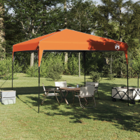 Produktbild för Tak Tält Orange 290 x 290 x 251 cm tyg