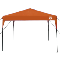 Produktbild för Tak Tält Orange 290 x 290 x 251 cm tyg