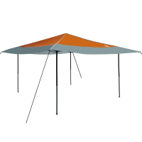 Produktbild för Tak Tält Orange 395 x 395 x 251 cm tyg
