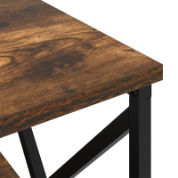 Produktbild för Nattduksbord 2 pcs Rökt ek 41,5 x 40,5 x 55 cm Konstruerat trä