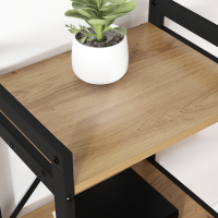 Produktbild för Hyllsystem Artisan Ek 60 x 30 x 85 cm Konstruerat trä