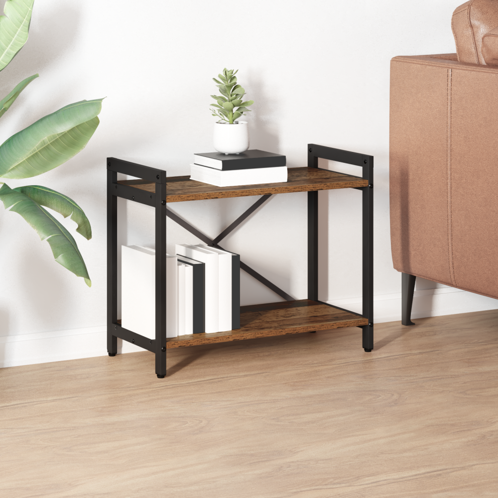 Produktbild för Hyllsystem Gammalt trä 60 x 30 x 50 cm Konstruerat trä