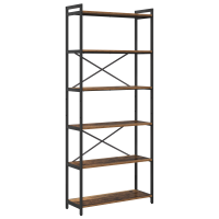 Produktbild för Hyllsystem Gammalt trä 80 x 30 x 189,5 cm Konstruerat trä