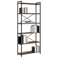 Produktbild för Hyllsystem Gammalt trä 80 x 30 x 189,5 cm Konstruerat trä