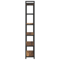 Produktbild för Hyllsystem Gammalt trä 80 x 30 x 189,5 cm Konstruerat trä