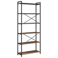 Produktbild för Hyllsystem Gammalt trä 80 x 30 x 189,5 cm Konstruerat trä