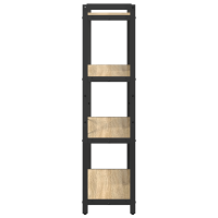 Produktbild för Hyllsystem Sonoma-ek 80 x 30 x 120 cm Konstruerat trä