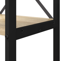 Produktbild för Hyllsystem Sonoma-ek 80 x 30 x 120 cm Konstruerat trä