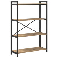 Produktbild för Hyllsystem Artisan Ek 80 x 30 x 120 cm Konstruerat trä