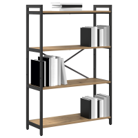 Produktbild för Hyllsystem Artisan Ek 80 x 30 x 120 cm Konstruerat trä