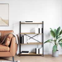 Produktbild för Hyllsystem Artisan Ek 80 x 30 x 120 cm Konstruerat trä