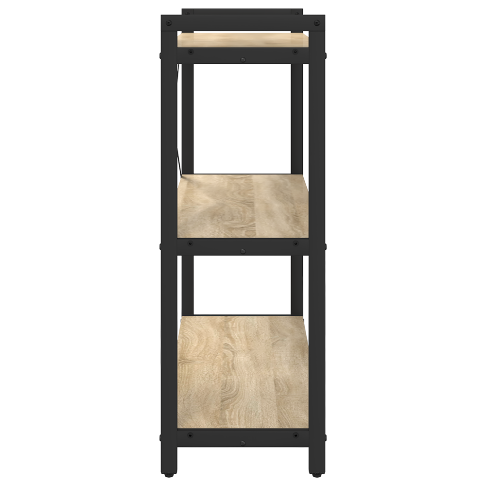 Produktbild för Hyllsystem Sonoma-ek 80 x 30 x 85 cm Konstruerat trä