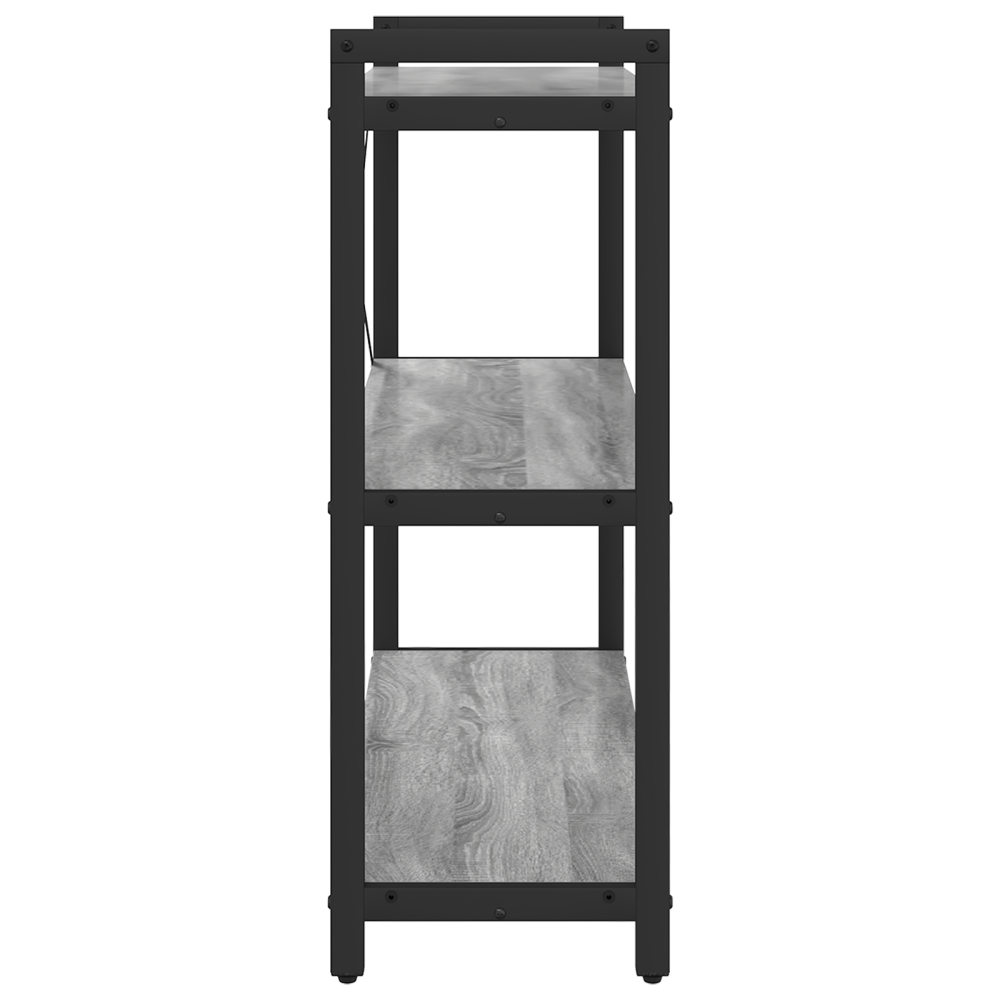 Produktbild för Hyllsystem Grå sonoma 80 x 30 x 85 cm Konstruerat trä