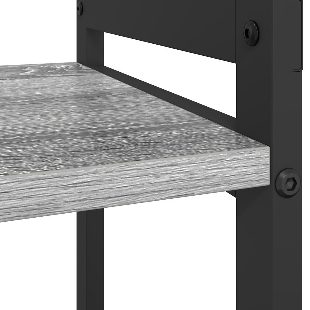 Produktbild för Hyllsystem Grå sonoma 80 x 30 x 85 cm Konstruerat trä