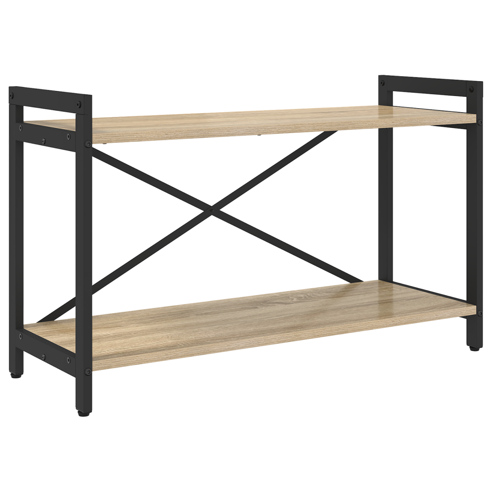 Produktbild för Hyllsystem Sonoma-ek 80 x 30 x 50 cm Konstruerat trä
