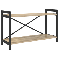 Produktbild för Hyllsystem Sonoma-ek 80 x 30 x 50 cm Konstruerat trä