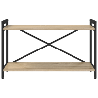 Produktbild för Hyllsystem Sonoma-ek 80 x 30 x 50 cm Konstruerat trä