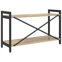 Produktbild för Hyllsystem Sonoma-ek 80 x 30 x 50 cm Konstruerat trä