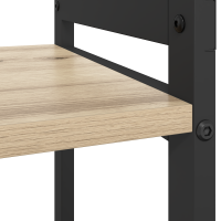 Produktbild för Hyllsystem Sonoma-ek 80 x 30 x 50 cm Konstruerat trä